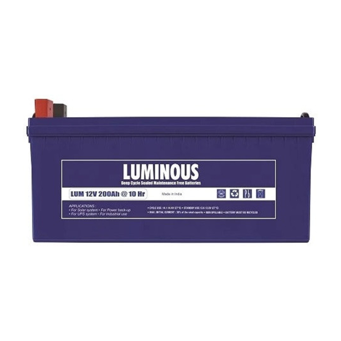 Luminous 200Ah/12V SMF Battery in Nigeria
