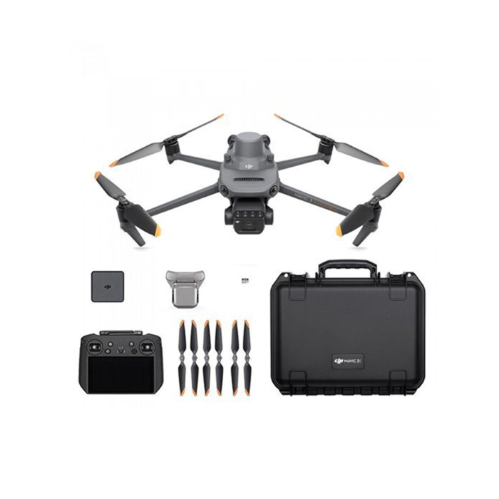 DJI Mavic 3 Multispectral (3M) Drone for Precision Agriculture, 5-Band Agricultural Imaging System with RTK Module, 20MP RGB Mechanical Shutter Sensor