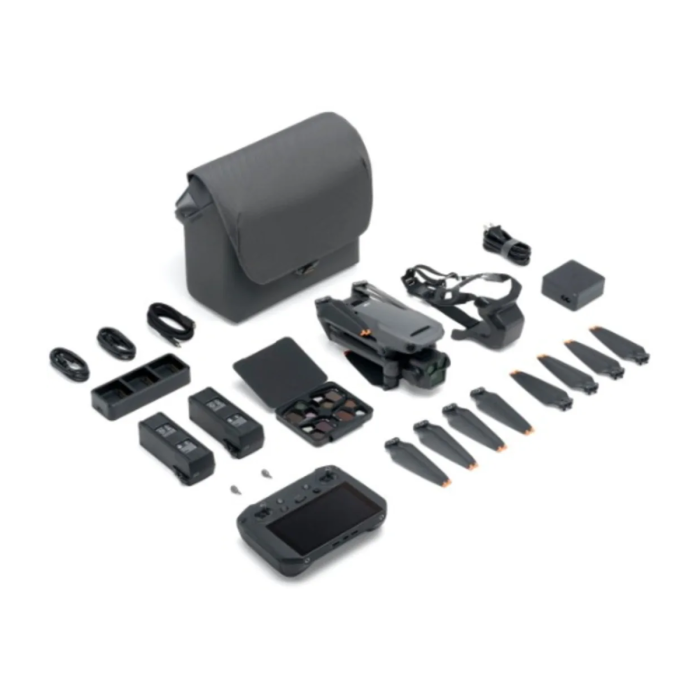 DJI Mavic 3 Pro Cine Premium Fly More Combo Drone, Triple-Camera Hasselblad System, Native Apple ProRes 422 HQ Support, 1TB Internal SSD & RC Pro Controller