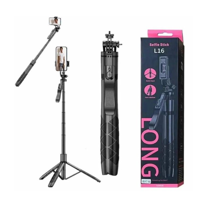 L16 Selfie Stick Tripod For Mobile | 1.5m price in nigeria