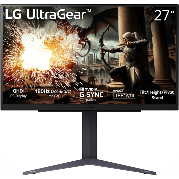 LG 27-inch UltraGear™ QHD IPS Gaming Monitor 27GS75Q-B price in Nigeria.