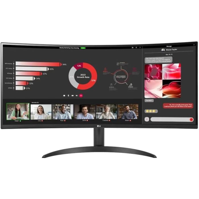 LG 34-inch Curved UltraWide™ WQHD Monitor in Nigeria