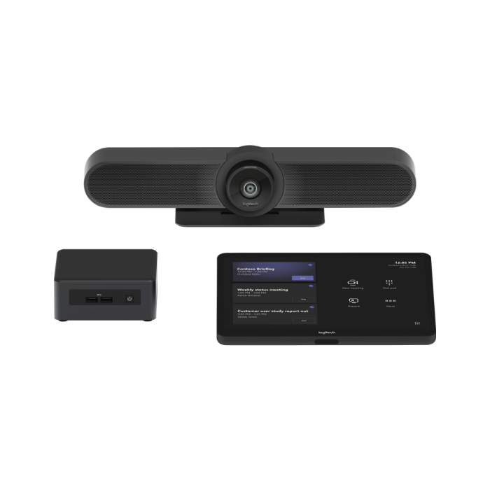Logitech Tap Room Solution for Microsoft Teams - Small Bundle with MeetUp 4K Camera and Core i5 Compute in nigeria