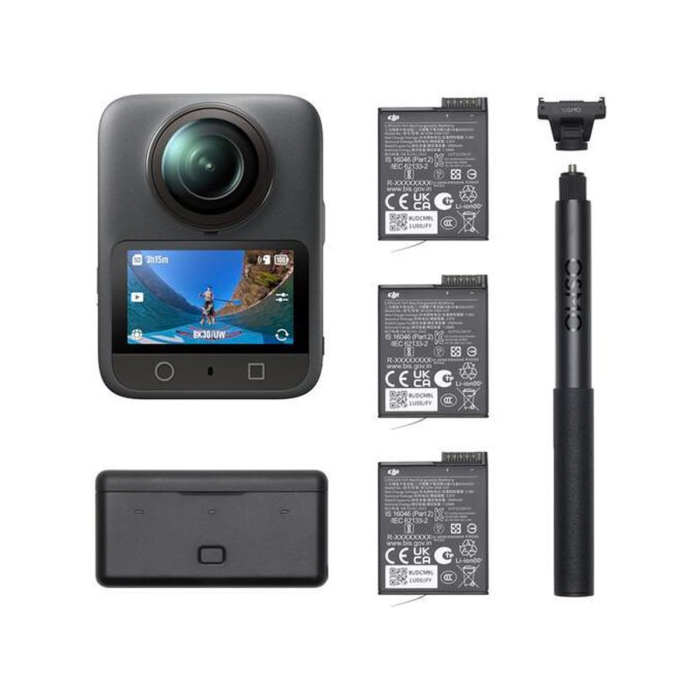 New DJI Osmo 360 Action Camera Adventure Combo with Dual Screens and High-Velocity 360-Degree Immersive Visual Capture in Nigeria