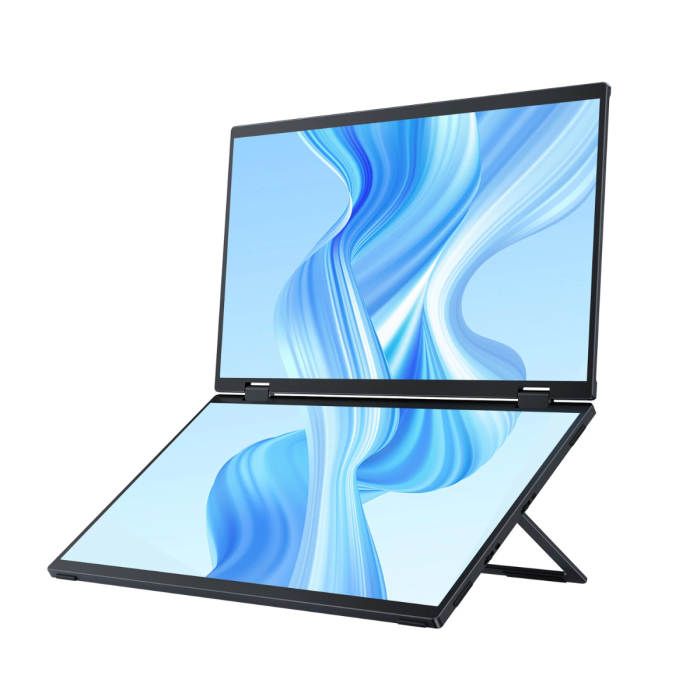 Powerology 15.6-Inch Dual Screen 