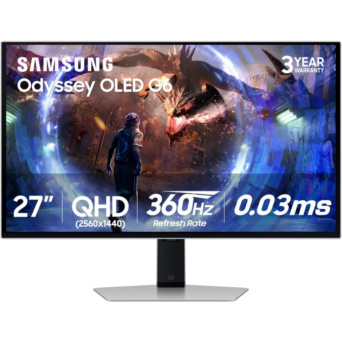 Samsung 27-inch Odyssey OLED G6 (G60SD) QHD Gaming Monitor price in Nigeria