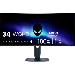 Alienware 34 Curved Gaming Monitor — AW3425DWM — WQHD 180Hz — 1500R Curve — 1ms Display