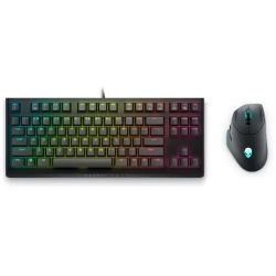 Alienware Gaming Keyboard & Mouse Bundle — AW420K TKL Keyboard — AW620M Wireless Mouse — DSOTM