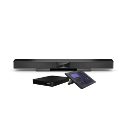 Bose Videobar VB1 And Lenovo ThinkSmart Hub 8-Inch Touch Controller Bundle For Professional Medium Meeting Rooms