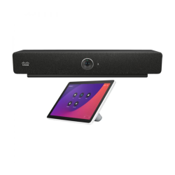 Cisco Webex Room Bar With Room Navigator (Carbon) featuring Integrated 4K Camera