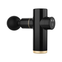 Green Lion Prime Massage Gun in Black with Professional Grade Percussion, High-Torque Motor | Long-Endurance Battery Hub