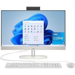 HP 23.8-inch All-in-One Desktop AI PC 24-cr0237c — Touchscreen — Intel Core i5-1334U — 16GB RAM — 1TB SSD — Windows 11 Home