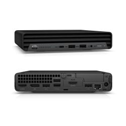 HP ProDesk 400 G6 Mini Desktop PC (Refurbished) — Intel Pentium Gold G6400T — 8GB RAM — 256GB SSD — Win 10 Pro