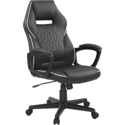 Insignia Essential PC Gaming Chair — Black — Model: NS-PCGV30