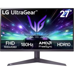 LG 27-inch UltraGear™ FHD Gaming Monitor — 180Hz — AMD FreeSync — HDR10 — 27GS50F-B