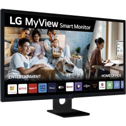 LG 32-inch MyView Smart Monitor  | webOS, IPS, Slim Design - 32SR50F-B