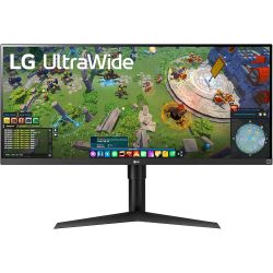 LG 34-inch Curved Ultra-Wide FHD Monitor — USB Type-C — HDR — FreeSync — 34WP65G-B