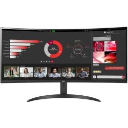 LG 34-inch Curved UltraWide™ WQHD Monitor — 100Hz — HDR10 — AMD FreeSync™ | Model: 34WR50QC-B