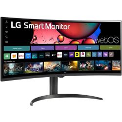 LG 34WR50QK-B 34-inch Curved UltraWide™ WQHD Monitor — HDR10 — 100Hz Refresh Rate