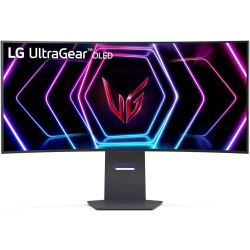 LG 39-inch UltraGear™ OLED WQHD Curved Gaming Monitor — 240Hz — 0.03ms — USB Type-C — 39GS96QB-B