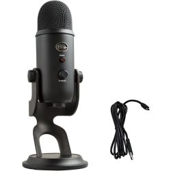 Logitech Blue Yeti USB Microphone — USB Plug-and-Play