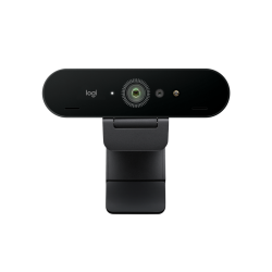 Logitech BRIO 4K Webcam with HDR RightLight 3 and Windows Hello Facial Recognition