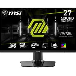 MSI MAG 274UPF E2 27-inch 4K Rapid IPS Monitor — 3840 x 2160 — 160Hz — 0.5ms GtG — FreeSync Premium — USB-C With HAS Stand