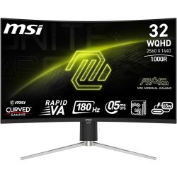 MSI MAG 325CQRF QD E2 32-inch Curved QHD Monitor — Quantum Dot — 180Hz — 0.5ms — Adaptive-Sync — Speakers
