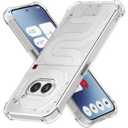 Nothing Phone (2a) Protective Pouch | Transparent TPU | Reinforced Corners | Glyph Interface Compatible - Clear
