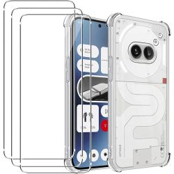 Nothing Phone (2a) Tempered Glass | 9H Hardness | Scratch-Resistant | High-Transparency | 0.33mm Profile - Clear