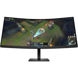 OMEN by HP 34-inch Curved Gaming Monitor — 34c — WQHD — 165Hz — 1500R — Height Adjustable — Integrated Speakers