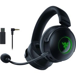 Razer Kraken V3 Pro HyperSense Wireless Gaming Headset — Haptic Feedback & Chroma RGB