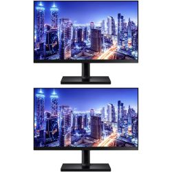 Samsung 27-inch T45F Business Monitor — Borderless IPS — 75Hz — Adjustable Stand — LF27T450FQN