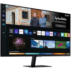 Samsung 32-inch M50B Smart Monitor — FHD — Streaming Hub — Black — Remote & HDMI Included — LS32BM502ENXGO