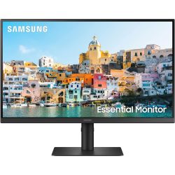 Samsung A400 Series 24-Inch IPS LED FHD Monitor — Integrated Webcam — 75Hz — HDMI/DP/VGA — LS24A400VENXZA