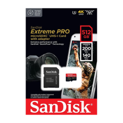 SanDisk Extreme Pro 512GB MicroSDXC Card