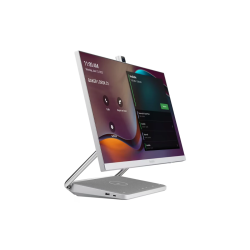Yealink DeskVision A24 Teams All-In-One 24-Inch Collaboration Display with Motorized 4K Camera and Professional Audio